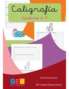 Caligrafía 9 · Pauta Montessori