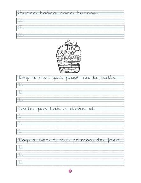 Caligrafía 10 · Pauta Montessori