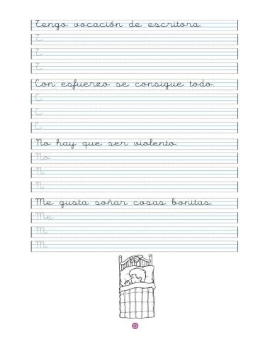 Caligrafía 10 · Pauta Montessori