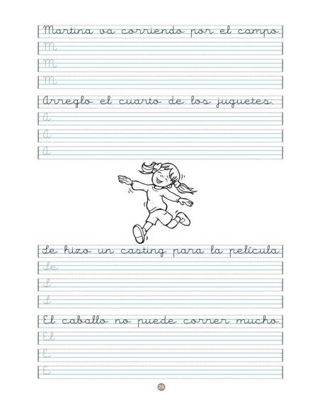 Caligrafía 13 · Pauta Montessori