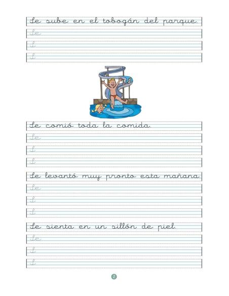 Caligrafía 14 · Pauta Montessori