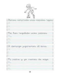 Caligrafía 16 · Pauta Montessori 2