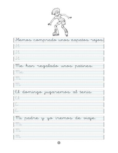 Caligrafía 16 · Pauta Montessori