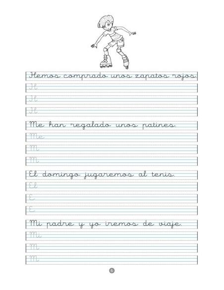 Caligrafía 16 · Pauta Montessori