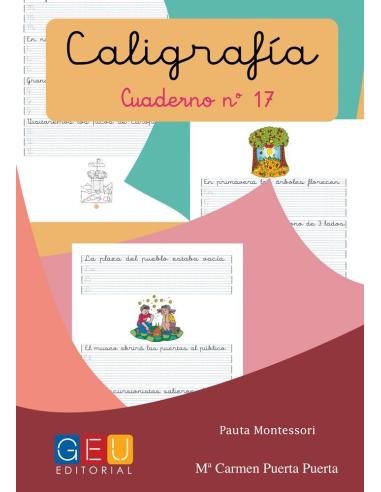 Caligrafía 17 · Pauta Montessori
