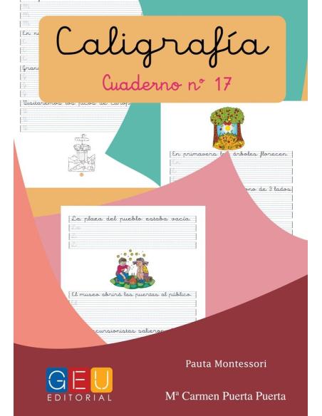 Caligrafía 17 · Pauta Montessori