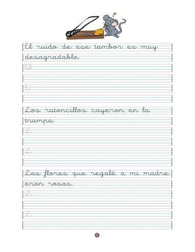 Caligrafía 20 · Pauta Montessori