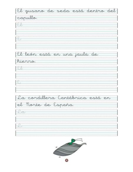 Caligrafía 20 · Pauta Montessori