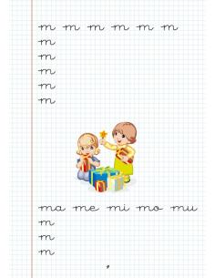 Caligrafía 1. Cuadrícula 2