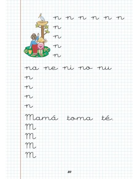 Caligrafía 1. Cuadrícula