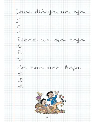 Caligrafía 2. Cuadrícula