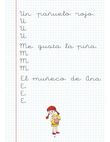 Caligrafía 3. Cuadrícula