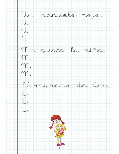 Caligrafía 3. Cuadrícula