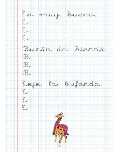 Caligrafía 4. Cuadrícula