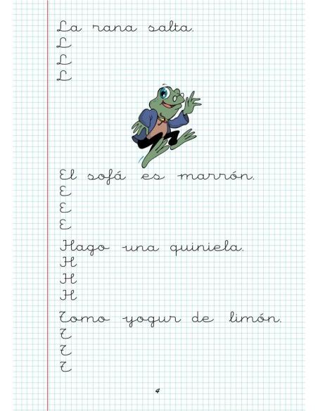Caligrafía 6. Cuadrícula