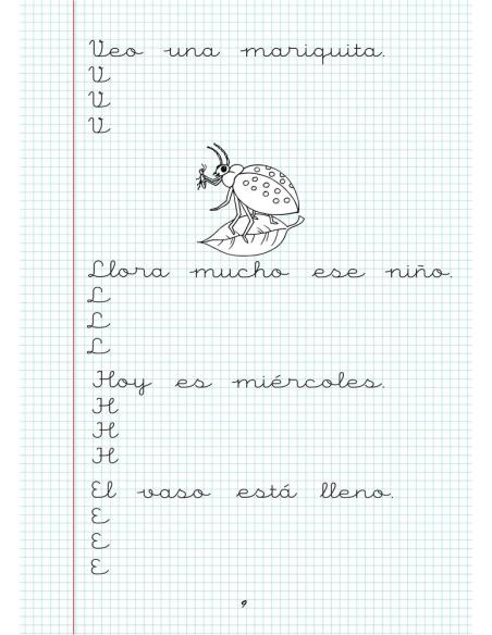 Caligrafía 6. Cuadrícula