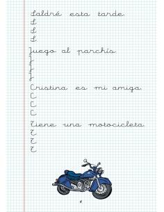 Caligrafía 8. Cuadrícula 2