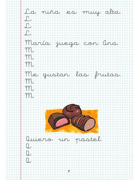 Caligrafía 9. Cuadrícula