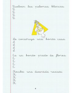 Caligrafía 11. Cuadrícula 2