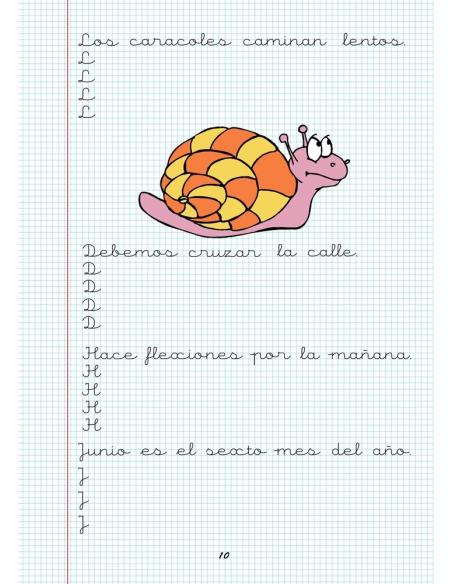 Caligrafía 13. Cuadrícula