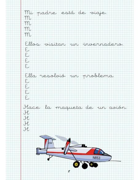 Caligrafía 14. Cuadrícula