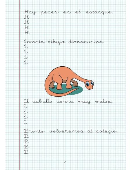 Caligrafía 14. Cuadrícula