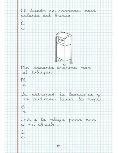 Caligrafía 15. Cuadrícula