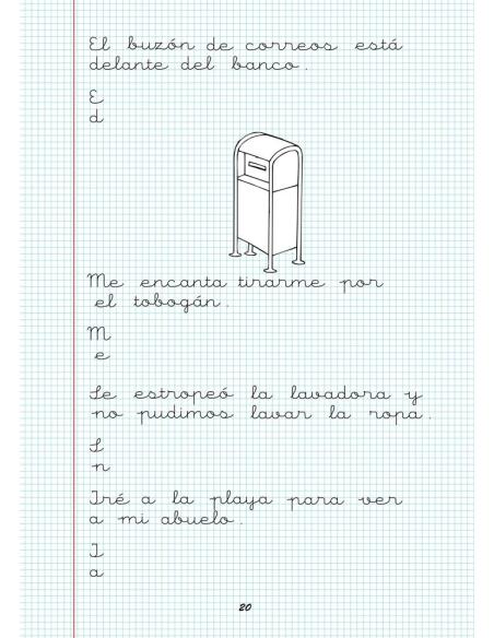 Caligrafía 15. Cuadrícula