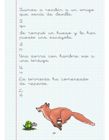 Caligrafía 17. Cuadrícula