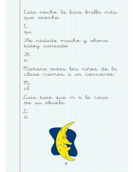 Caligrafía 17. Cuadrícula