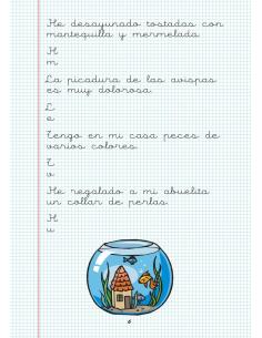 Caligrafía 18. Cuadrícula 2