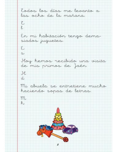 Caligrafía 20. Cuadrícula