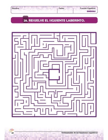 Estimulación de las funciones cognitivas. Nivel 1. Cuaderno 3: Gnosias