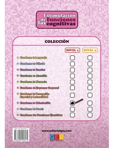 Estimulación de las funciones cognitivas. Nivel 1. Cuaderno 8: Orientación