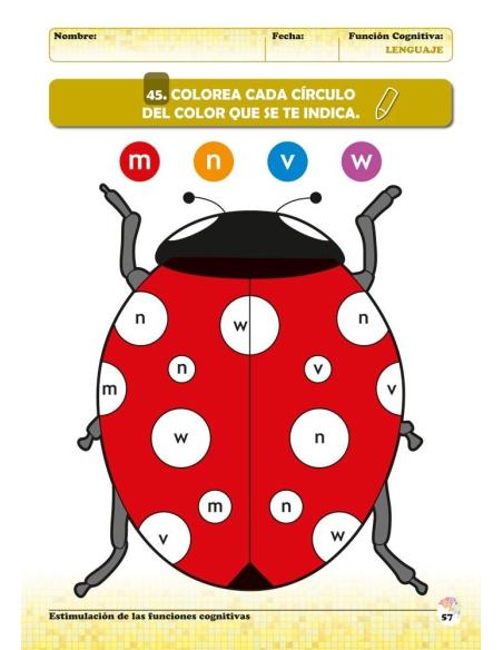 Estimulación de las funciones cognitivas. Nivel 2. Cuaderno 1: Lenguaje
