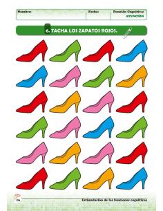 Estimulación de las funciones cognitivas. Nivel 2. Cuaderno 4: Atención 2