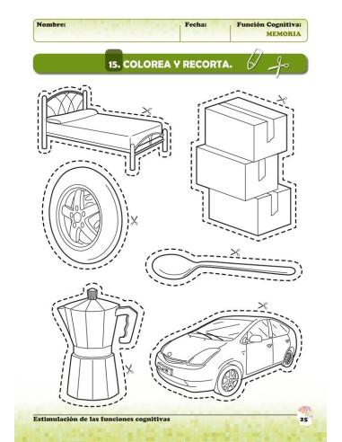Estimulación de las funciones cognitivas. Nivel 2. Cuaderno 5: Memoria