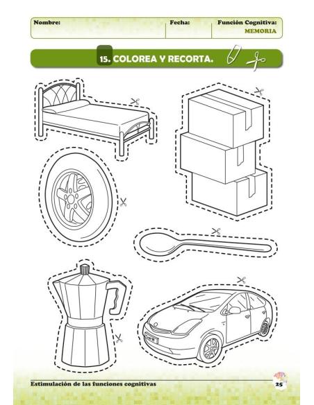 Estimulación de las funciones cognitivas. Nivel 2. Cuaderno 5: Memoria