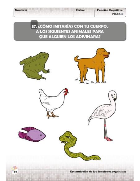 Estimulación de las funciones cognitivas. Nivel 2. Cuaderno 9: Praxis