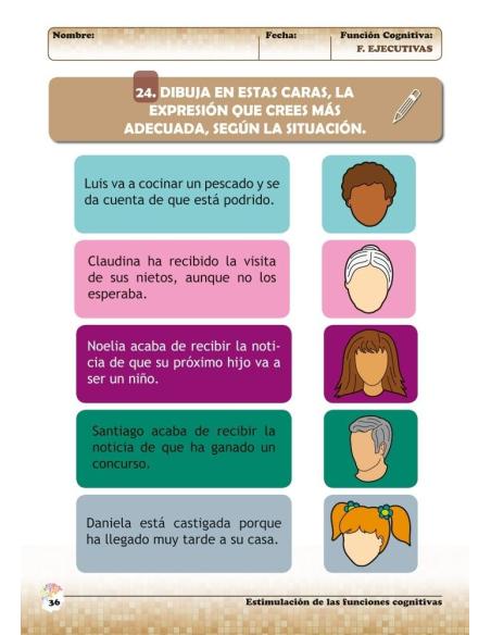 Estimulación de las funciones cognitivas. Nivel 2. Cuaderno 10: Funciones ejecutivas