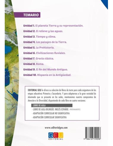 Ciencias sociales: Geografía e historia 1. Educación Secundaria. Libro de aula