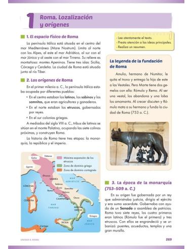 Ciencias sociales: Geografía e historia 1. Educación Secundaria. Programa de refuerzo