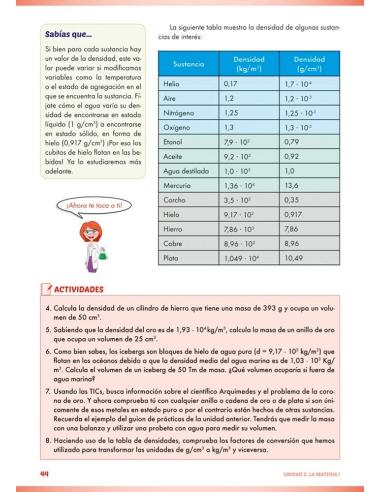 Física y química 2. Educación Secundaria. Libro de aula