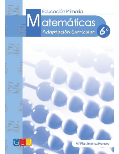 Matemáticas 6. Educación Primaria. Adaptación curricular