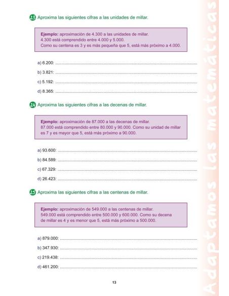 Matemáticas 6. Educación Primaria. Adaptación curricular