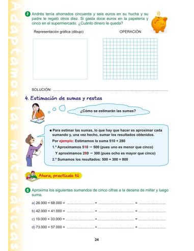 Matemáticas 6. Educación Primaria. Adaptación curricular