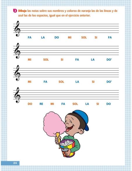 Musiqueando 3. Cuaderno de actividades · Educación Primaria