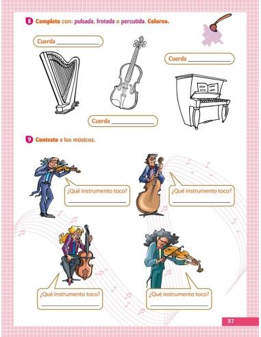 Musiqueando 3. Cuaderno de actividades · Educación Primaria
