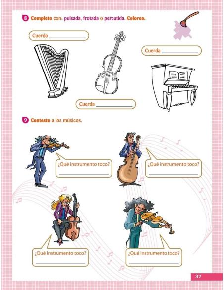 Musiqueando 3. Cuaderno de actividades · Educación Primaria