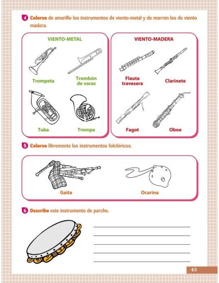 Musiqueando 3. Cuaderno de actividades · Educación Primaria
